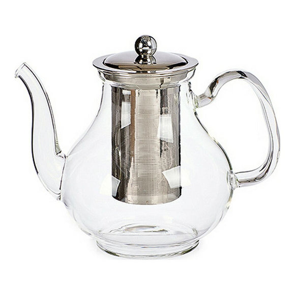 Teekanne Classic groß Kristall Durchsichtig Stahl (1100 ml)
