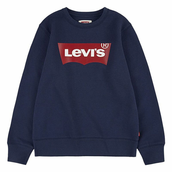 Jungen Sweater ohne Kapuze Levi's 9E9079-C8D Dunkelblau