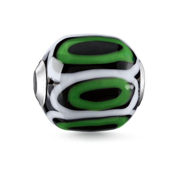 Perle de verre Femme Thomas Sabo SET0359-494-11-L2291 Vert 1,1 cm