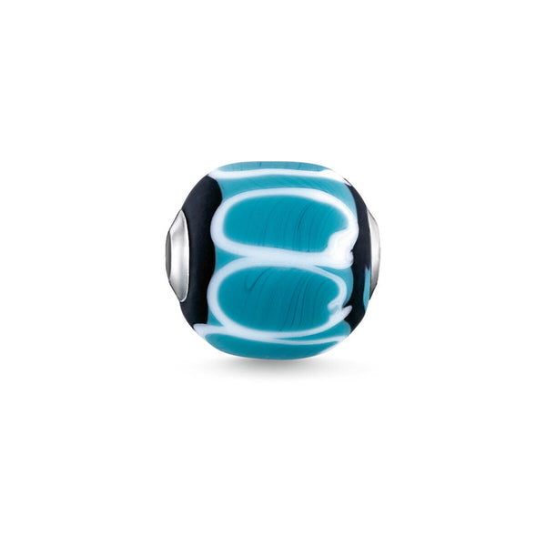 Perle de verre Femme Thomas Sabo SET0359-494-11-L2140 Turquoise 1,1 cm