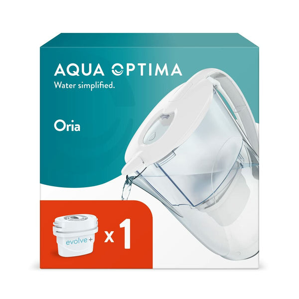Carafe Filtrante Aqua Optima Oria Blanc 2,8 L