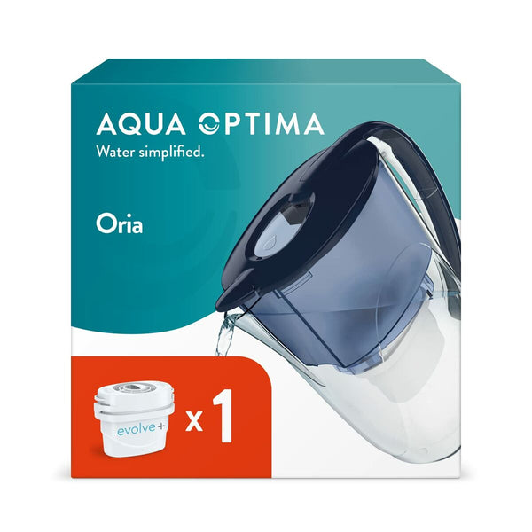 Carafe Filtrante Aqua Optima Oria 2,8 L Bleu