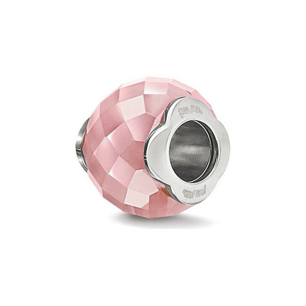 Perle de verre Femme Folli Follie 3P16F001P Rose (1 cm)