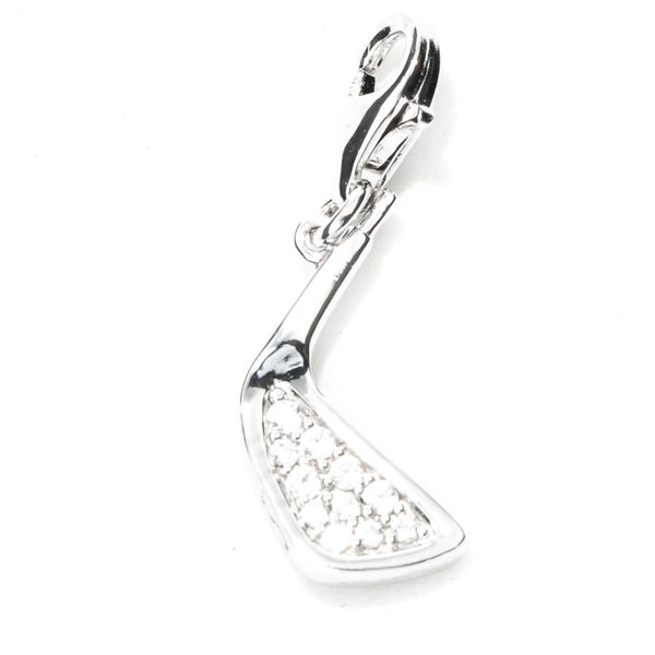 Perle de verre Femme Xenox CHARM_GOLF2 Argenté 1 cm