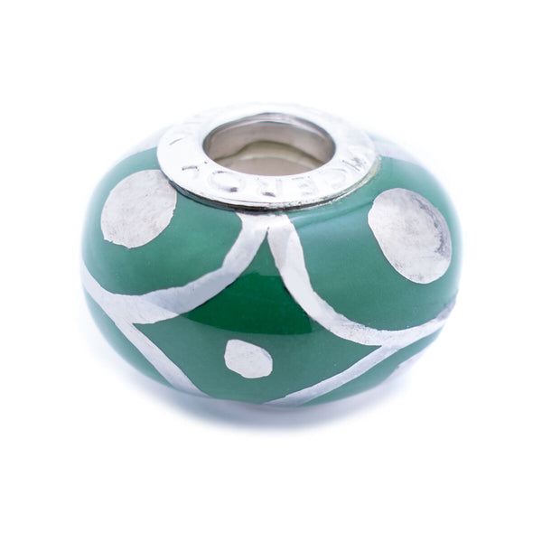 Perle de verre Femme Viceroy VMM0281-12 Vert 1 cm