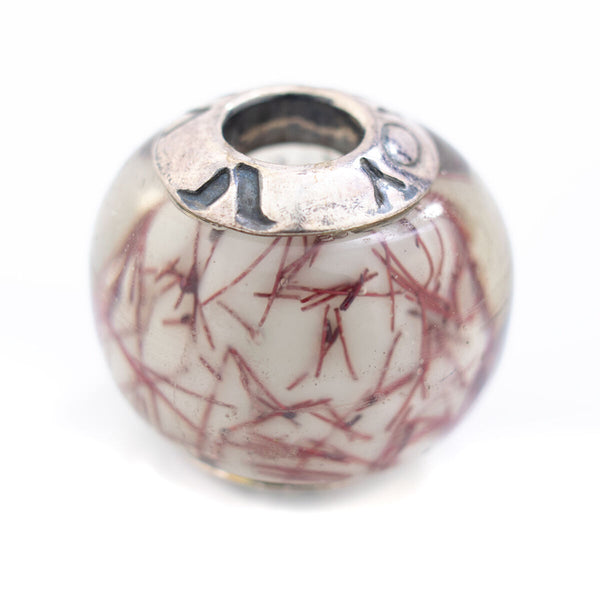 Perle de verre Femme Viceroy VMB0016-24 Gris 1 cm