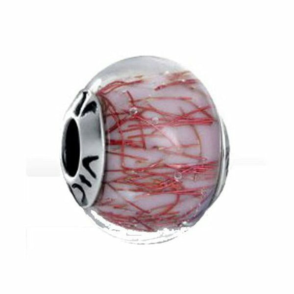 Perle de verre Femme Viceroy VMB0018-27 Rose 1 cm