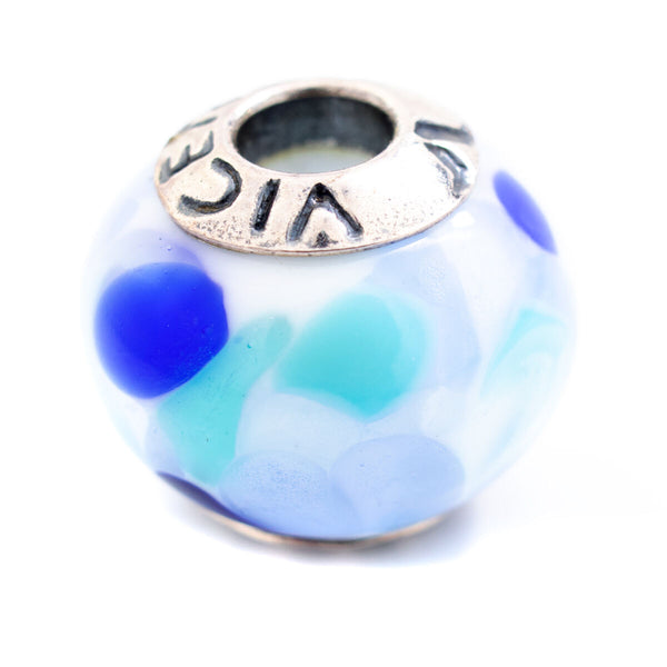 Perle de verre Femme Viceroy VMB0028-23 Bleu 1 cm