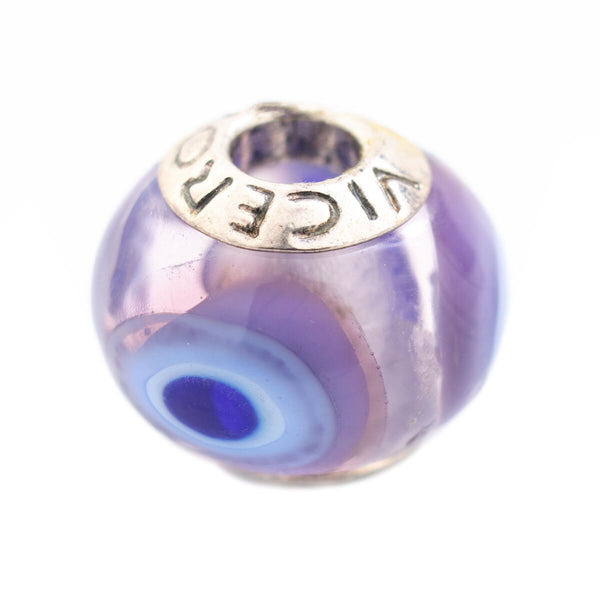 Perle de verre Femme Viceroy VMB0051-27 Bleu 1 cm