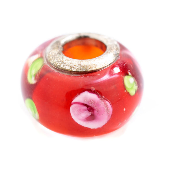 Perle de verre Femme Viceroy VMM0116-27 Rouge 1 cm