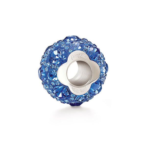 Perle de verre Femme Folli Follie 3P13F019U Bleu 1,5 cm