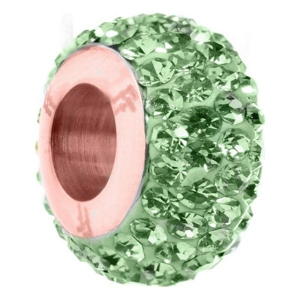 Perle de verre Femme Folli Follie 3POTO23RE Vert (1,5 cm)