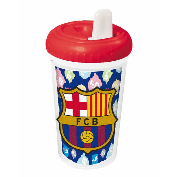 Bicchiere di Apprendimento FC Barcelona  Seva Import  7109068 Bianco