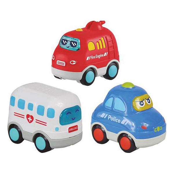 Spielzeugauto Feuerwehrauto Polizeiwagen Ambulanz