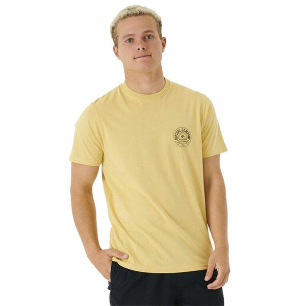 T-Shirt Rip Curl Stapler Gelb Herren