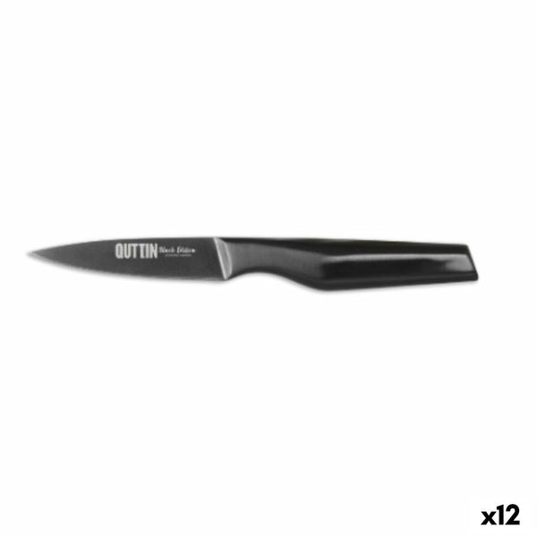 Schälmesser Quttin Black Edition 10,5 cm 1,8 mm (12 Stück)