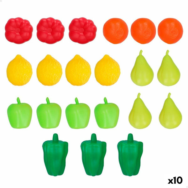 Set de jouets alimentaires Colorbaby 21 Pièces (10 Unités)