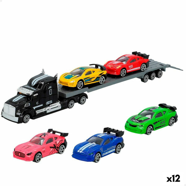 Autotransporter und Nutzfahrzeuge Speed & Go 28 x 5 x 4,5 cm (12 Stück)