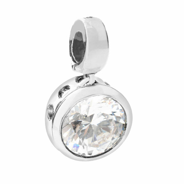 Perle de verre Femme Folli Follie 3P8S104C Argenté (2 cm)