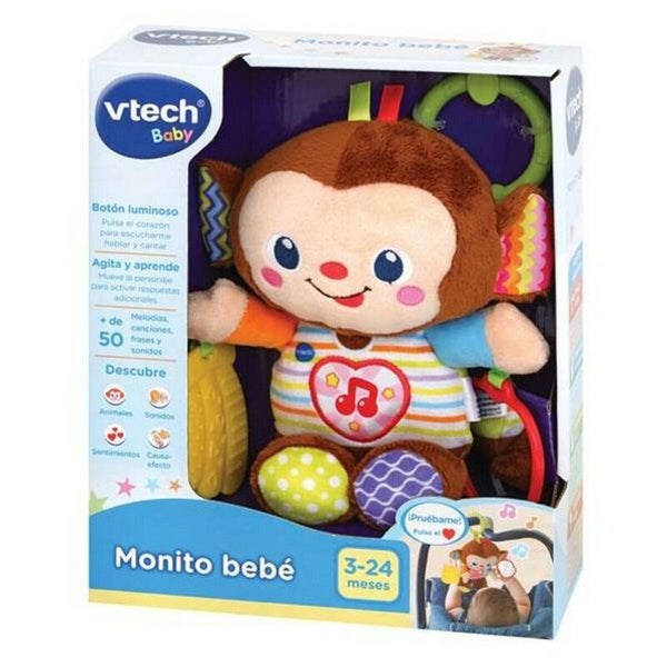Interaktives Stofftier für Babys Monito Bebé Vtech (ES)