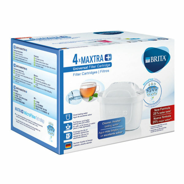 Filter für Karaffe Brita Maxtra+ Weiß Kunststoff (4 Stück)