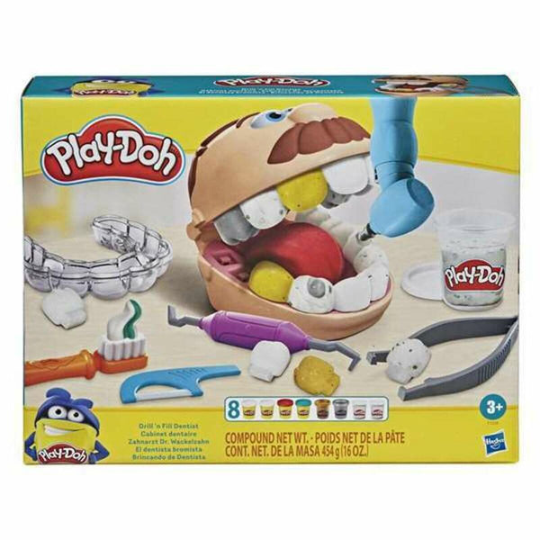 Set di Plastilina Play-Doh F1259 8 botes Dentista