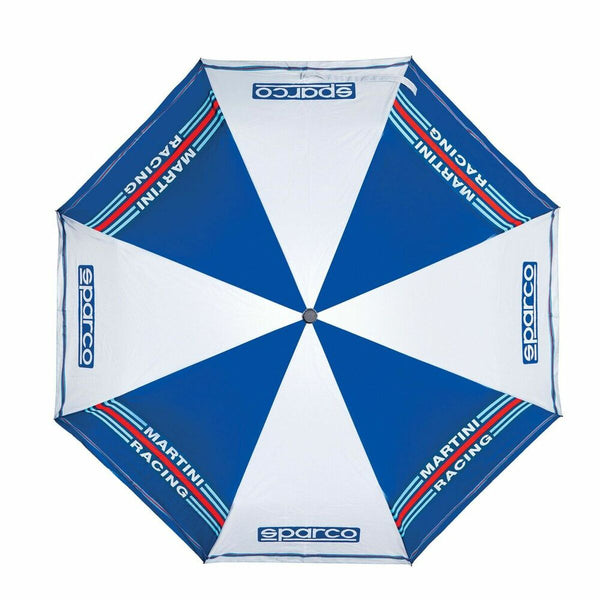 Regenschirm Sparco Martini Racing Ø 95 cm Blau/Weiß Blau