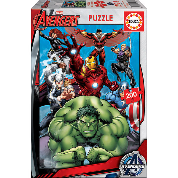 Puzzle   The Avengers Super Heroes         200 Pièces 40 x 28 cm  