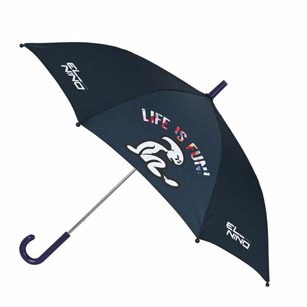 Parapluie El Niño Life is fun Multicouleur (Ø 86 cm)