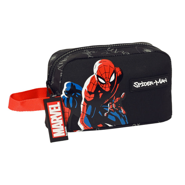 Thermo-Vesperbox Spider-Man Hero Schwarz 21.5 x 12 x 6.5 cm