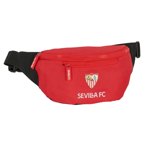 Sac banane Sevilla Fútbol Club Noir Rouge Sportif 23 x 12 x 9 cm