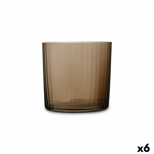 Trinkglas Bohemia Crystal Optic Grau Glas 350 ml (6 Stück)