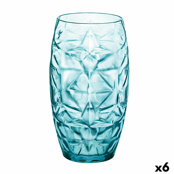 Trinkglas Oriente Blau Glas 470 ml (6 Stück)