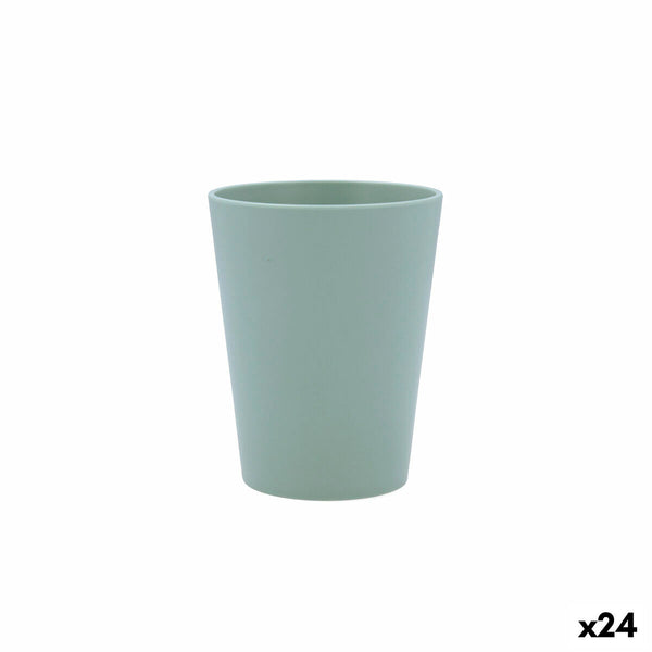 Trinkglas Quid Inspira 340 ml grün Kunststoff (24 Stück)