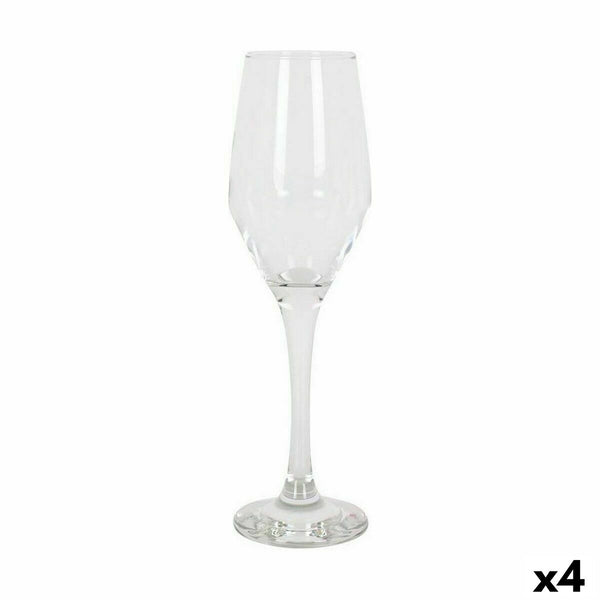 Set di Bicchieri LAV Ella Champagne 230 ml 4 Unità