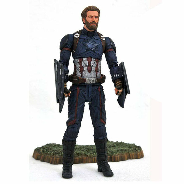 Figurine d’action Diamond Captain America APR182168 18 cm