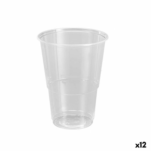 Mehrweg-Gläser-Set Algon Kunststoff Durchsichtig 25 Stücke 500 ml (12 Stück)