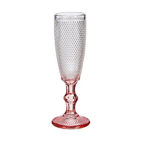 Coupe de champagne Rose Transparent verre 6 Unités (180 ml)