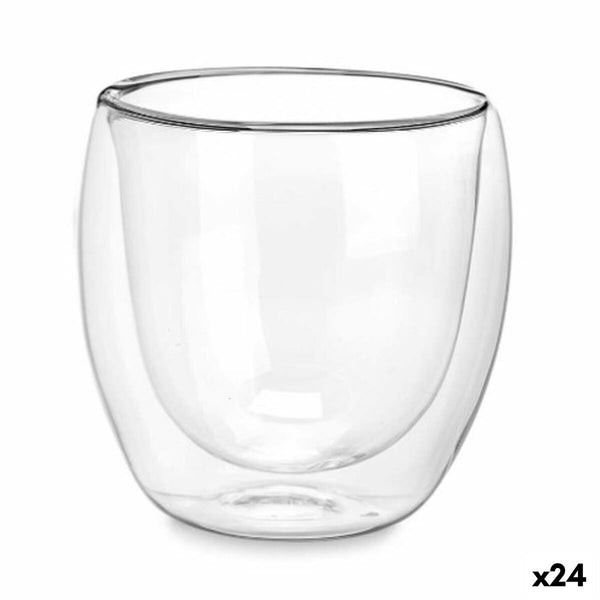 Trinkglas Durchsichtig Borosilikatglas 246 ml (24 Stück)