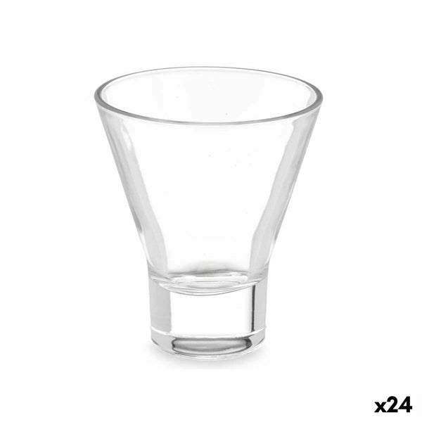 Verre Transparent verre 230 ml (24 Unités)